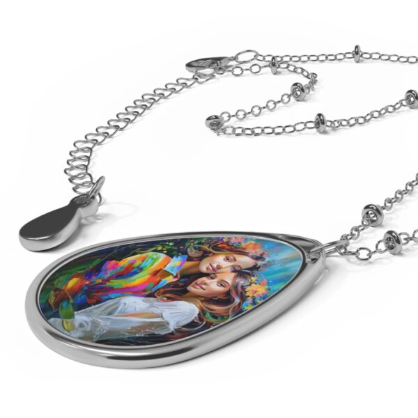 Lesbian Oval Necklace