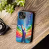 Bold Gay Power Rainbow Painting iPhone Case - Celebrate LGBTQ Pride - Image 54