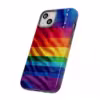 Vibrant Rainbow Pride Art iPhone Case - Celebrate LGBTQ Inclusivity - Image 21