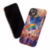 Vibrant Pride Parade Rainbow Street iPhone Case - Celebrate LGBTQ Pride - Image 59