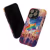 Vibrant Pride Parade Rainbow Street iPhone Case - Celebrate LGBTQ Pride - Image 65