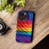 Vibrant Rainbow Pride Art iPhone Case - Celebrate LGBTQ Inclusivity - Image 66