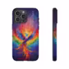 Bold A Phoenix Rising from Flames iPhone Case - Symbol of LGBTQ Resilience - Image 70