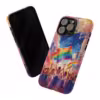 Vibrant Pride Parade Rainbow Street iPhone Case - Celebrate LGBTQ Pride - Image 68