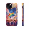 Vibrant Pride Parade Rainbow Street iPhone Case - Celebrate LGBTQ Pride - Image 10