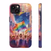 Vibrant Pride Parade Rainbow Street iPhone Case - Celebrate LGBTQ Pride - Image 6