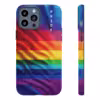 Vibrant Rainbow Pride Art iPhone Case - Celebrate LGBTQ Inclusivity - Image 18
