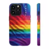 Vibrant Rainbow Pride Art iPhone Case - Celebrate LGBTQ Inclusivity - Image 14