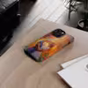 Artistic Lesbian Flowers Painting iPhone Cover - Celebrate LGBTQ Pride - Image 47