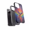 Bold A Phoenix Rising from Flames iPhone Case - Symbol of LGBTQ Resilience - Image 46