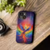 Bold A Phoenix Rising from Flames iPhone Case - Symbol of LGBTQ Resilience - Image 54