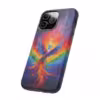 Bold A Phoenix Rising from Flames iPhone Case - Symbol of LGBTQ Resilience - Image 49