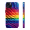 Vibrant Rainbow Pride Art iPhone Case - Celebrate LGBTQ Inclusivity - Image 4