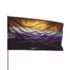 Vibrant Non-binary Flag 1 Celebrating LGBTQ Pride and Inclusivity - Image 4