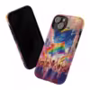 Vibrant Pride Parade Rainbow Street iPhone Case - Celebrate LGBTQ Pride - Image 2