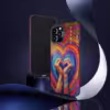 Artistic Two Hands Love Heart Painting iPhone Case - Celebrate LGBTQ Pride - Image 17