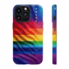Vibrant Rainbow Pride Art iPhone Case - Celebrate LGBTQ Inclusivity - Image 12