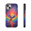 Bold A Phoenix Rising from Flames iPhone Case - Symbol of LGBTQ Resilience - Image 24