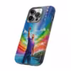 Bold Gay Power Rainbow Painting iPhone Case - Celebrate LGBTQ Pride - Image 29