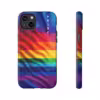 Vibrant Rainbow Pride Art iPhone Case - Celebrate LGBTQ Inclusivity - Image 40