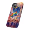 Vibrant Pride Parade Rainbow Street iPhone Case - Celebrate LGBTQ Pride - Image 37