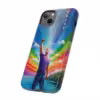 Bold Gay Power Rainbow Painting iPhone Case - Celebrate LGBTQ Pride - Image 37