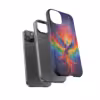 Bold A Phoenix Rising from Flames iPhone Case - Symbol of LGBTQ Resilience - Image 42