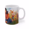 Lesbian Summer Love with Dog Mug - Celebrate Pride - Image 3