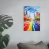 LGBTQ Rainbow Crosswalk Poster - Vibrant Pride Decor - Image 6