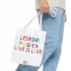 Lesbian Power Love Is Love Tote Bag - Celebrate LGBTQ+ Pride - Image 11