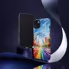 Rainbow Cityscape Phone Case - Celebrate Pride -1 - Image 7