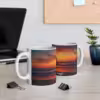 Her Love is Magic Sunset Beach Lesbian Love Mug - Celebrate Love - Image 5