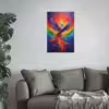 Majestic Rainbow Phoenix LGBTQ Posters - Colorful Wall Art and Spiritual Gift - Image 3