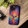 Bold A Phoenix Rising from Flames iPhone Case - Symbol of LGBTQ Resilience - Image 72