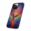 Bold A Phoenix Rising from Flames iPhone Case - Symbol of LGBTQ Resilience - Image 45