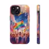 Vibrant Pride Parade Rainbow Street iPhone Case - Celebrate LGBTQ Pride - Image 8