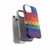 Vibrant Rainbow Pride Art iPhone Case - Celebrate LGBTQ Inclusivity - Image 22