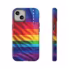 Vibrant Rainbow Pride Art iPhone Case - Celebrate LGBTQ Inclusivity - Image 24