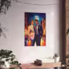 Elegant gay men on a moonlit street Fine Art Posters - Image 7