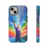 Bold Gay Power Rainbow Painting iPhone Case - Celebrate LGBTQ Pride - Image 24