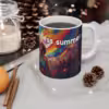 Lesbian Tropical Love Summer Mug - Celebrate Pride - Image 4
