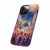 Vibrant Pride Parade Rainbow Street iPhone Case - Celebrate LGBTQ Pride - Image 45