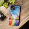 Rainbow Cityscape Phone Case - Celebrate Pride -1 - Image 57