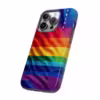 Vibrant Rainbow Pride Art iPhone Case - Celebrate LGBTQ Inclusivity - Image 29