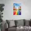 LGBTQ Rainbow Crosswalk Poster - Vibrant Pride Decor - Image 3