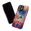 Vibrant Pride Parade Rainbow Street iPhone Case - Celebrate LGBTQ Pride - Image 71