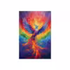 Majestic Rainbow Phoenix LGBTQ Posters - Colorful Wall Art and Spiritual Gift - Image 2