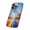Rainbow Cityscape Phone Case - Celebrate Pride -1 - Image 29