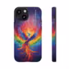 Bold A Phoenix Rising from Flames iPhone Case - Symbol of LGBTQ Resilience - Image 10