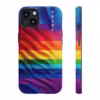 Vibrant Rainbow Pride Art iPhone Case - Celebrate LGBTQ Inclusivity - Image 6